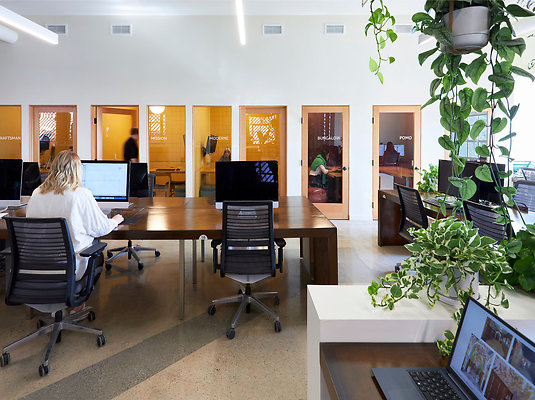 Desks and Pods