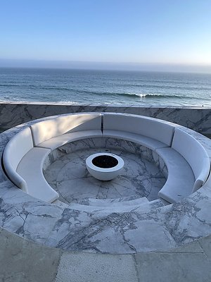 sunken lounge