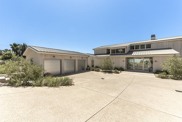 Main House Front View